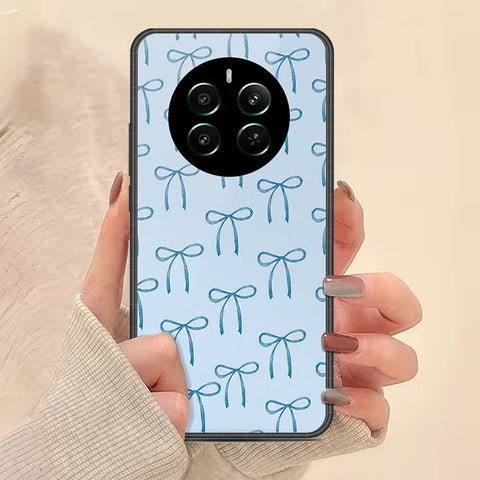 Realme 12 Plus Cover - ONation Bow Series - HQ Ultra Shine Premium Infinity Glass Soft Silicon Borders Case