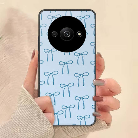 Xiaomi Poco C61 Cover - ONation Bow Series - HQ Ultra Shine Premium Infinity Glass Soft Silicon Borders Case