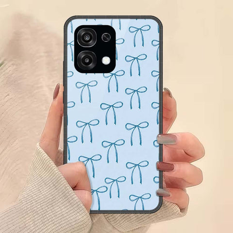 Oppo A6 Pro 5G Cover - ONation Bow Series - HQ Ultra Shine Premium Infinity Glass Soft Silicon Borders Case