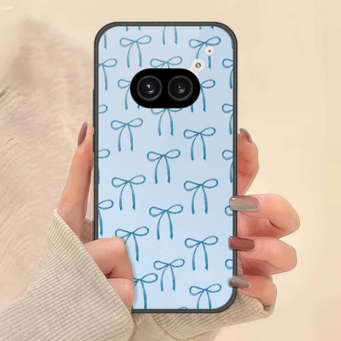 Nothing Phone 2a Cover - ONation Bow Series - HQ Ultra Shine Premium Infinity Glass Soft Silicon Borders Case