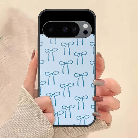 Google Pixel 10 Pro XL Cover - ONation Bow Series - HQ Ultra Shine Premium Infinity Glass Soft Silicon Borders Case