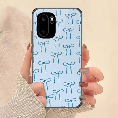 OnePlus Ace 6 Cover - ONation Bow Series - HQ Ultra Shine Premium Infinity Glass Soft Silicon Borders Case