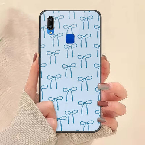 Vivo Y90 Cover - ONation Bow Series - HQ Ultra Shine Premium Infinity Glass Soft Silicon Borders Case