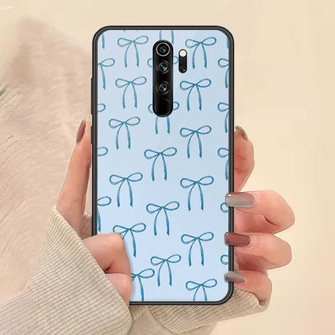 Xiaomi Redmi Note 8 Pro Cover - ONation Bow Series - HQ Ultra Shine Premium Infinity Glass Soft Silicon Borders Case