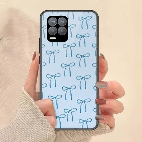 Realme 8 Pro Cover - ONation Bow Series - HQ Ultra Shine Premium Infinity Glass Soft Silicon Borders Case
