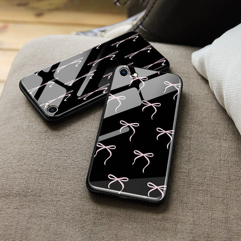 iPhone 17e Cover - ONation Bow Series - HQ Ultra Shine Premium Infinity Glass Soft Silicon Borders Case