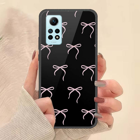 Xiaomi Redmi Note 12 Pro 4G Cover - ONation Bow Series - HQ Ultra Shine Premium Infinity Glass Soft Silicon Borders Case