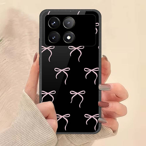 Xiaomi Poco X6 Pro Cover - ONation Bow Series - HQ Ultra Shine Premium Infinity Glass Soft Silicon Borders Case