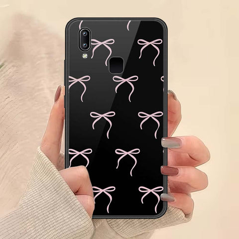 Vivo Z1 Cover - ONation Bow Series - HQ Ultra Shine Premium Infinity Glass Soft Silicon Borders Case