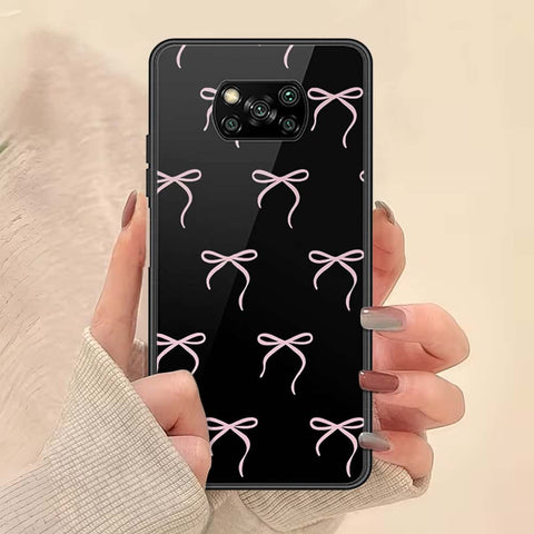 Xiaomi Poco X3 Pro Cover - ONation Bow Series - HQ Ultra Shine Premium Infinity Glass Soft Silicon Borders Case