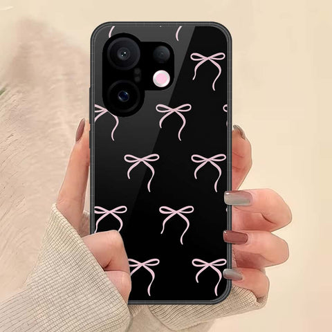 Vivo S30 Pro Mini Cover - ONation Bow Series - HQ Ultra Shine Premium Infinity Glass Soft Silicon Borders Case