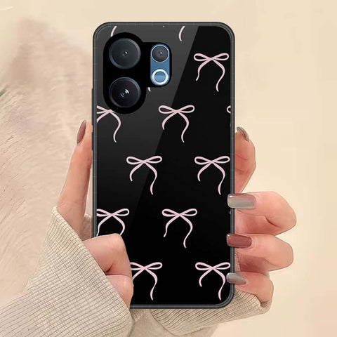 Vivo T4 Pro Cover - ONation Bow Series - HQ Ultra Shine Premium Infinity Glass Soft Silicon Borders Case
