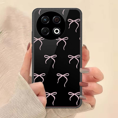Tecno Spark 30 Pro Cover - ONation Bow Series - HQ Ultra Shine Premium Infinity Glass Soft Silicon Borders Case