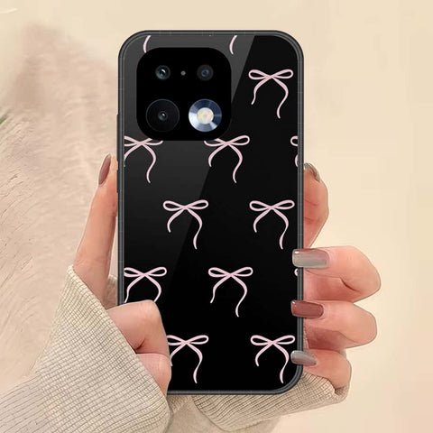 Realme 16 Pro Cover - ONation Bow Series - HQ Ultra Shine Premium Infinity Glass Soft Silicon Borders Case