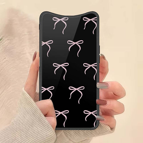 Oppo Find X Cover - ONation Bow Series - HQ Ultra Shine Premium Infinity Glass Soft Silicon Borders Case