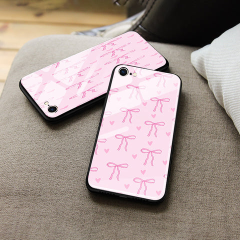iPhone 17e Cover - ONation Bow Series - HQ Ultra Shine Premium Infinity Glass Soft Silicon Borders Case