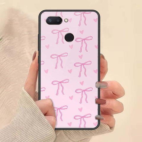 Xiaomi Mi 8 Lite Cover - ONation Bow Series - HQ Ultra Shine Premium Infinity Glass Soft Silicon Borders Case