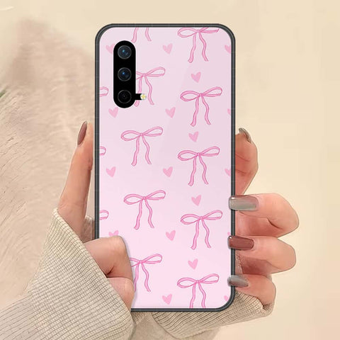 OnePlus Nord CE 5G Cover - ONation Bow Series - HQ Ultra Shine Premium Infinity Glass Soft Silicon Borders Case