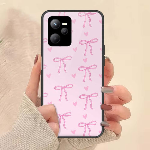 Realme 9 Pro Cover - ONation Bow Series - HQ Ultra Shine Premium Infinity Glass Soft Silicon Borders Case