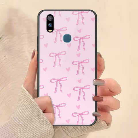 Vivo Y11 2023 Cover - ONation Bow Series - HQ Ultra Shine Premium Infinity Glass Soft Silicon Borders Case