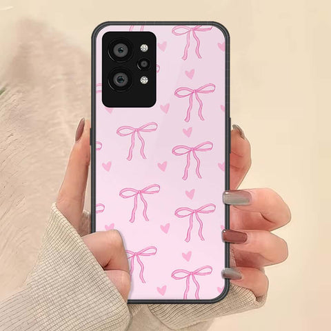 Realme GT 2 Pro Cover - ONation Bow Series - HQ Ultra Shine Premium Infinity Glass Soft Silicon Borders Case