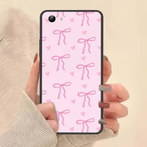 Vivo Y81 Cover - ONation Bow Series - HQ Ultra Shine Premium Infinity Glass Soft Silicon Borders Case