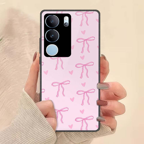 Vivo S17 Pro Cover - ONation Bow Series - HQ Ultra Shine Premium Infinity Glass Soft Silicon Borders Case