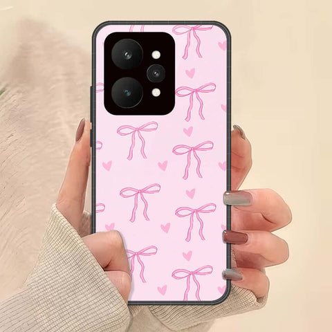 Realme 15 Cover - ONation Bow Series - HQ Ultra Shine Premium Infinity Glass Soft Silicon Borders Case