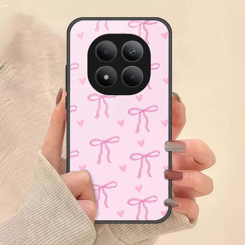 Xiaomi Redmi Note 15 Pro Plus Cover - ONation Bow Series - HQ Ultra Shine Premium Infinity Glass Soft Silicon Borders Case