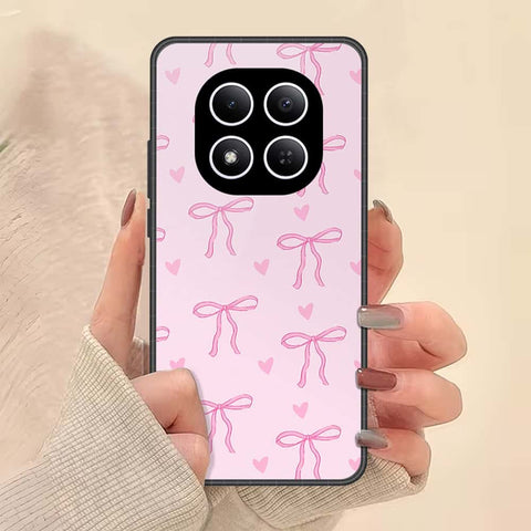 Xiaomi Redmi Note 15 Pro Cover - ONation Bow Series - HQ Ultra Shine Premium Infinity Glass Soft Silicon Borders Case