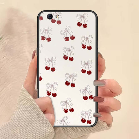 Oppo F3 Plus Cover - ONation Bow Series - HQ Ultra Shine Premium Infinity Glass Soft Silicon Borders Case