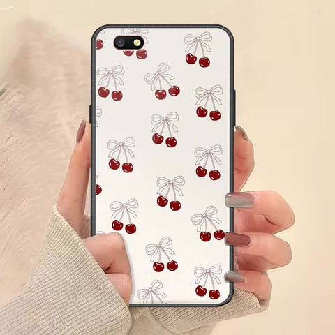 Oppo A77 Cover - ONation Bow Series - HQ Ultra Shine Premium Infinity Glass Soft Silicon Borders Case