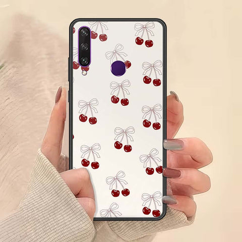 Honor 7A Cover - ONation Bow Series - HQ Ultra Shine Premium Infinity Glass Soft Silicon Borders Case