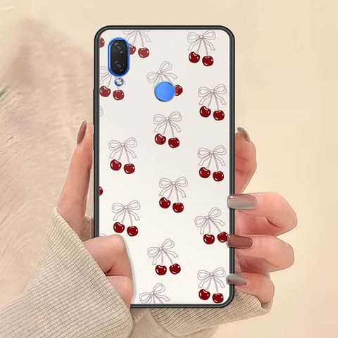Huawei Y7 Prime 2019 / Y7 2019 / Y7 Pro 2019 Cover - ONation Bow Series - HQ Ultra Shine Premium Infinity Glass Soft Silicon Borders Case