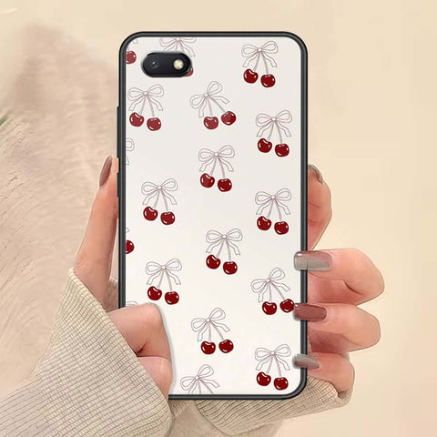 Huawei Y5 Prime 2018 Cover - ONation Bow Series - HQ Ultra Shine Premium Infinity Glass Soft Silicon Borders Case