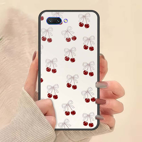 Huawei Honor 10 Cover - ONation Bow Series - HQ Ultra Shine Premium Infinity Glass Soft Silicon Borders Case