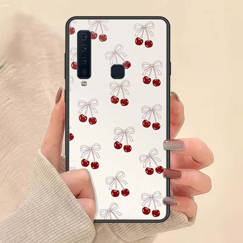 Samsung Galaxy A9s Cover - ONation Bow Series - HQ Ultra Shine Premium Infinity Glass Soft Silicon Borders Case