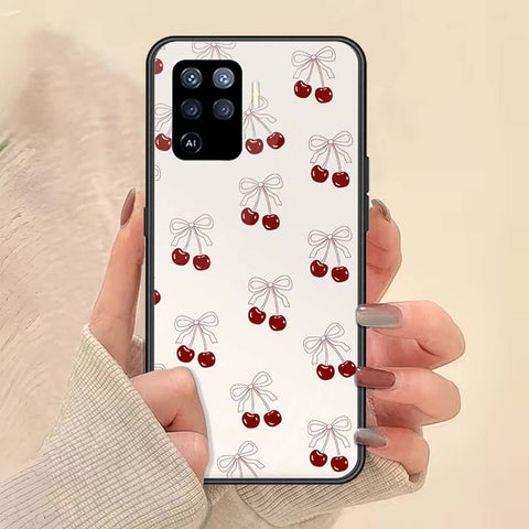 Oppo F19 Pro Cover - ONation Bow Series - HQ Ultra Shine Premium Infinity Glass Soft Silicon Borders Case