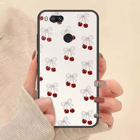 Xiaomi Mi A1 / Mi 5X Cover - ONation Bow Series - HQ Ultra Shine Premium Infinity Glass Soft Silicon Borders Case