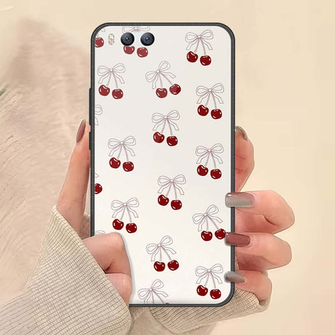 Xiaomi Mi 6 Cover - ONation Bow Series - HQ Ultra Shine Premium Infinity Glass Soft Silicon Borders Case