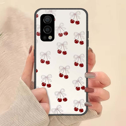 OnePlus Nord 2 Cover - ONation Bow Series - HQ Ultra Shine Premium Infinity Glass Soft Silicon Borders Case