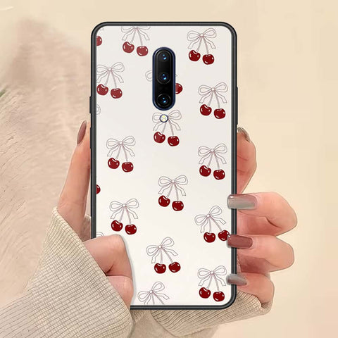 OnePlus 7 Pro Cover - ONation Bow Series - HQ Ultra Shine Premium Infinity Glass Soft Silicon Borders Case