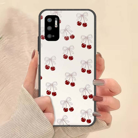 Xiaomi Redmi Note 10t 5G Cover - ONation Bow Series - HQ Ultra Shine Premium Infinity Glass Soft Silicon Borders Case
