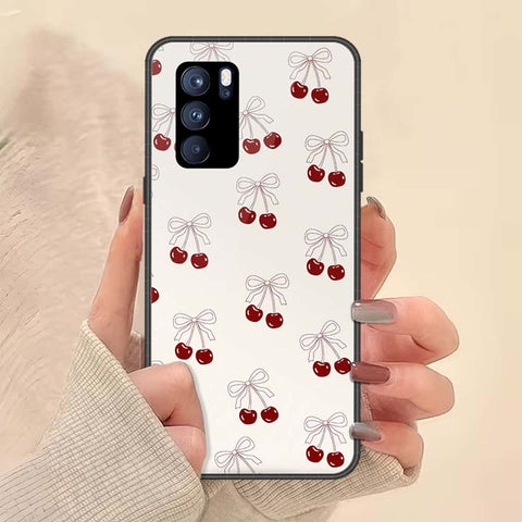 Oppo Reno 6 Pro 5G Cover - ONation Bow Series - HQ Ultra Shine Premium Infinity Glass Soft Silicon Borders Case