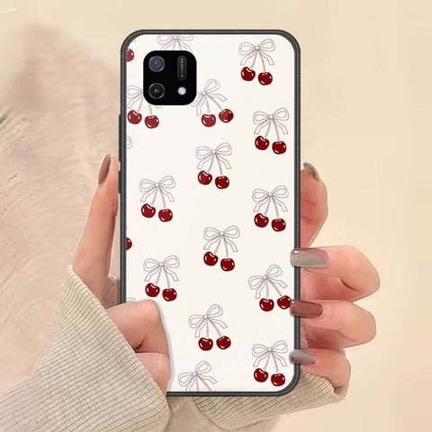 Oppo A16K Cover - ONation Bow Series - HQ Ultra Shine Premium Infinity Glass Soft Silicon Borders Case