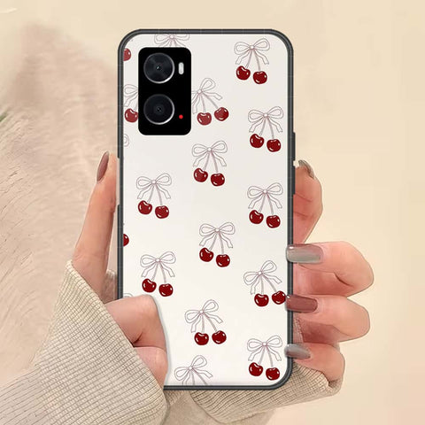 Oppo A36 Cover - ONation Bow Series - HQ Ultra Shine Premium Infinity Glass Soft Silicon Borders Case