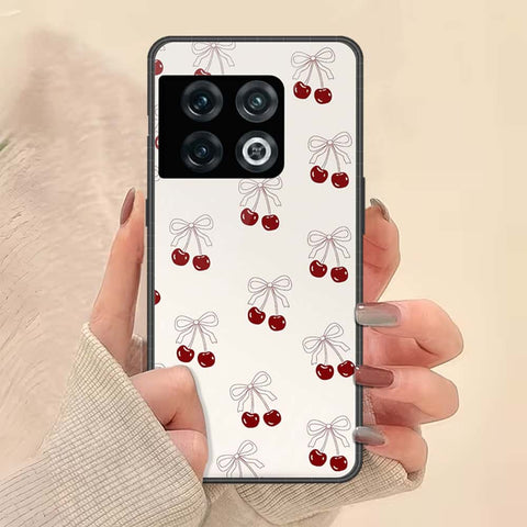 OnePlus 10 Pro Cover - ONation Bow Series - HQ Ultra Shine Premium Infinity Glass Soft Silicon Borders Case