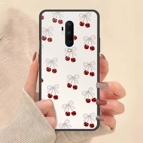 OnePlus 7T Pro Cover - ONation Bow Series - HQ Ultra Shine Premium Infinity Glass Soft Silicon Borders Case