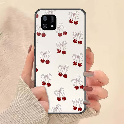 Oppo A16e Cover - ONation Bow Series - HQ Ultra Shine Premium Infinity Glass Soft Silicon Borders Case