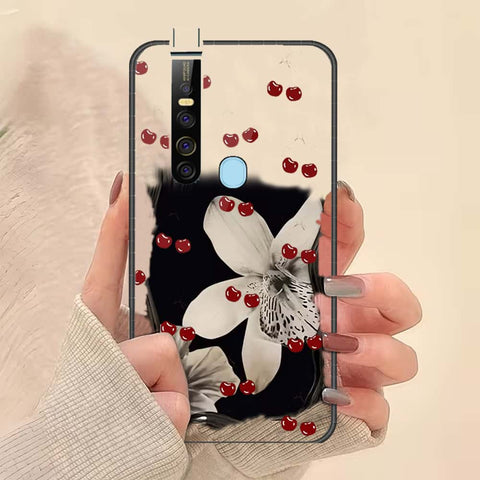Tecno Camon 15 Premier Cover - ONation Bow Series - HQ Ultra Shine Premium Infinity Glass Soft Silicon Borders Case